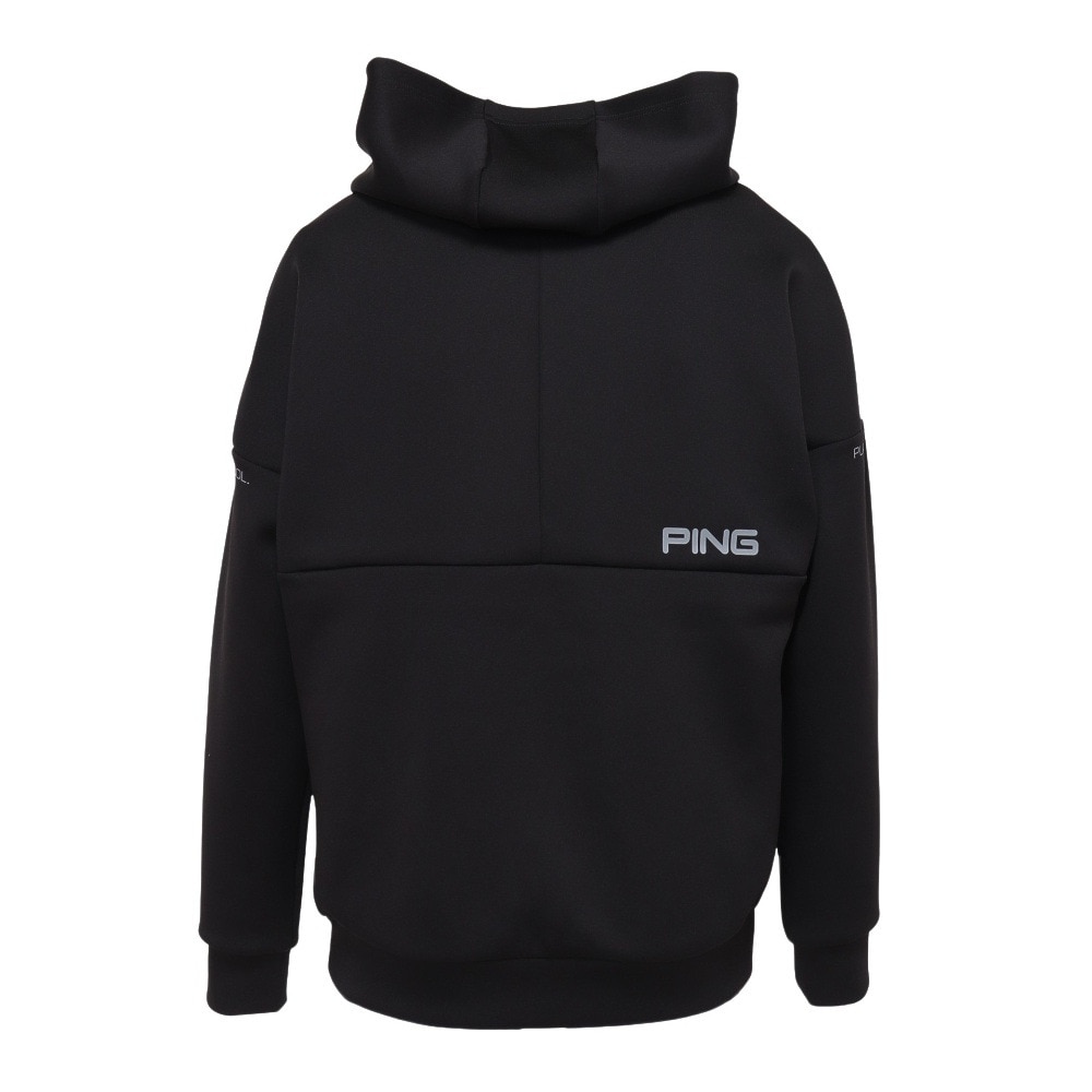ピン(PING)(メンズ)ゴルフウェア パーカー ベアダンボールニット