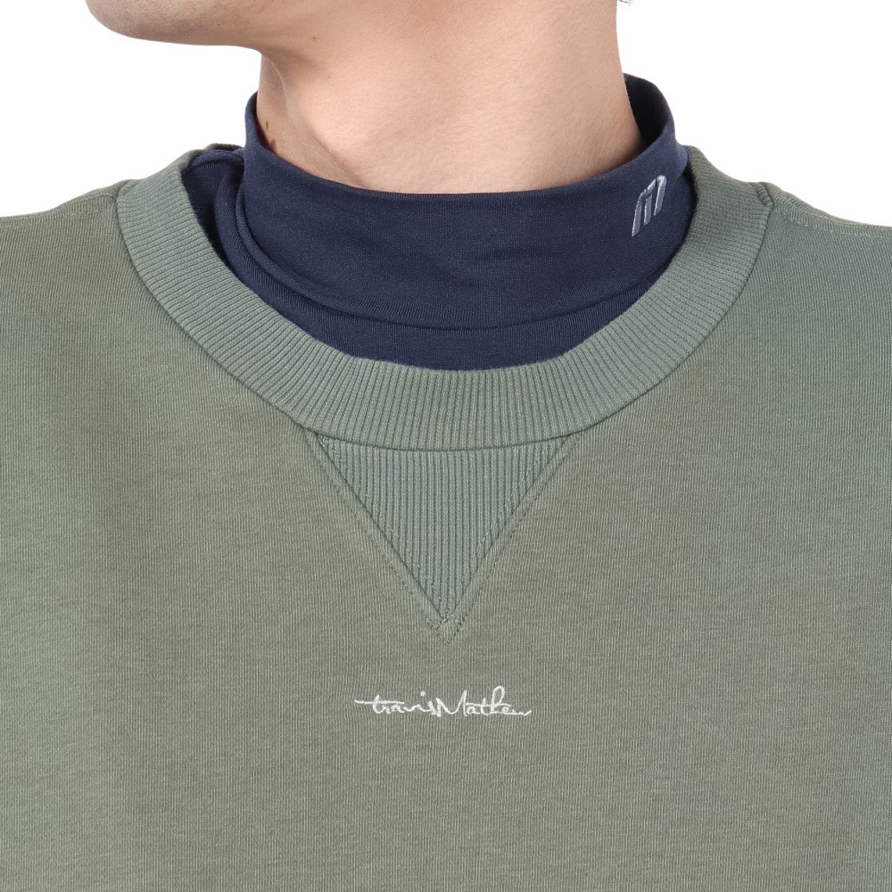 トラヴィスマシュー（Travis Mathew）（メンズ）ゴルフウェア 長袖 スウェットクルーネックシャツ 7AI016-3OLG