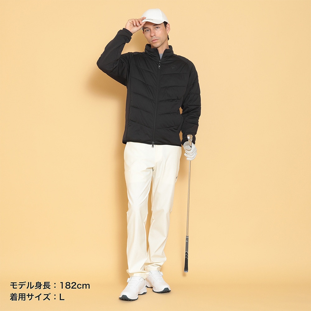 キャロウェイ（CALLAWAY）（メンズ）ゴルフウェア スターストレッチ&フリースドッキングブルゾン C24217109-1010