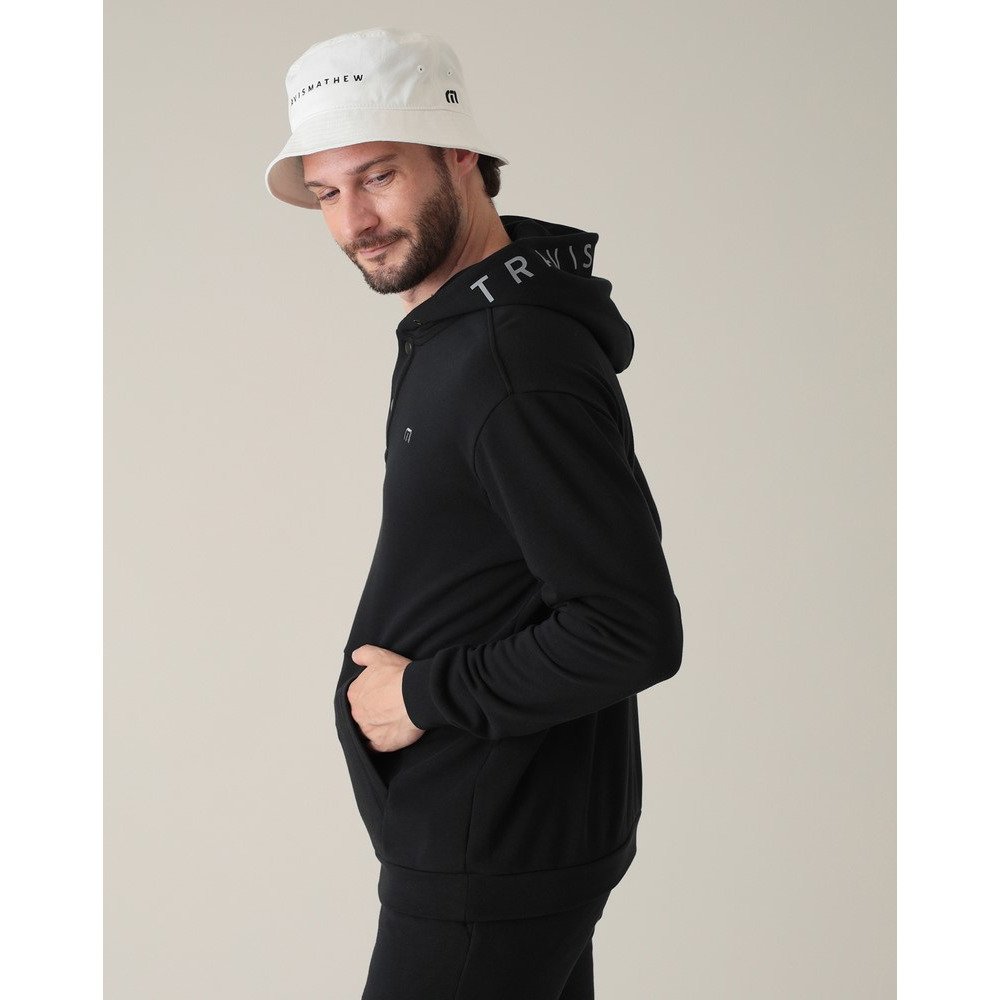 travisMathew フード付き パーカー ネイビー travisMathew フード付き