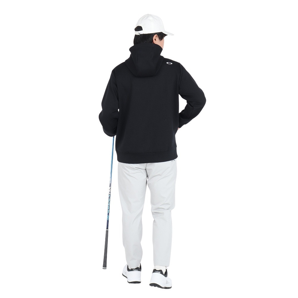 オークリー（OAKLEY）（メンズ）ゴルフウェア 吸汗速乾 パーカー プルオーバーフリースフーディー FOA406953-02E