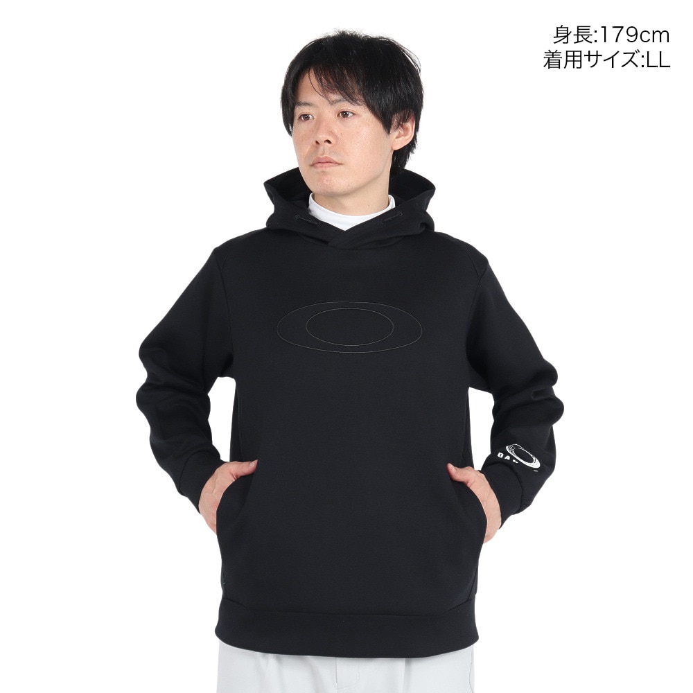 オークリー（OAKLEY）（メンズ）ゴルフウェア 吸汗速乾 パーカー プルオーバーフリースフーディー FOA406953-02E