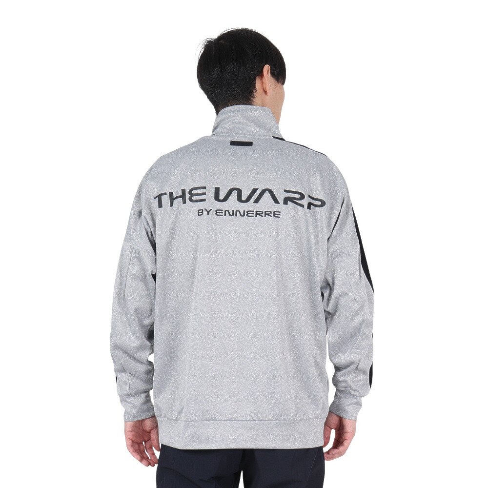 ザ・ワープ・バイ・エネーレ（The Warp By Ennerre）（メンズ）ゴルフウェア スペーサーニットトラックプルオーバー WG5STY19 GRY