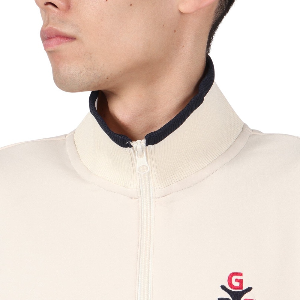 GB GOLF（ゴールデンベア ゴルフ）（メンズ）ゴルフウェア 吸水速乾 GB GOLF ハーフジップスウェット 311QD422-C18