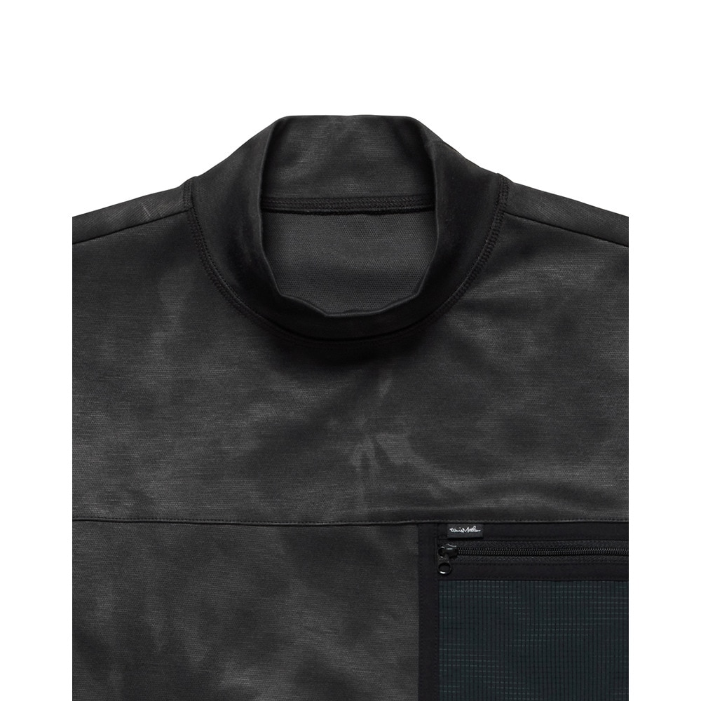 トラヴィスマシュー（Travis Mathew）（メンズ）ゴルフウェア モックネック スウェット 7AI024-0BLK