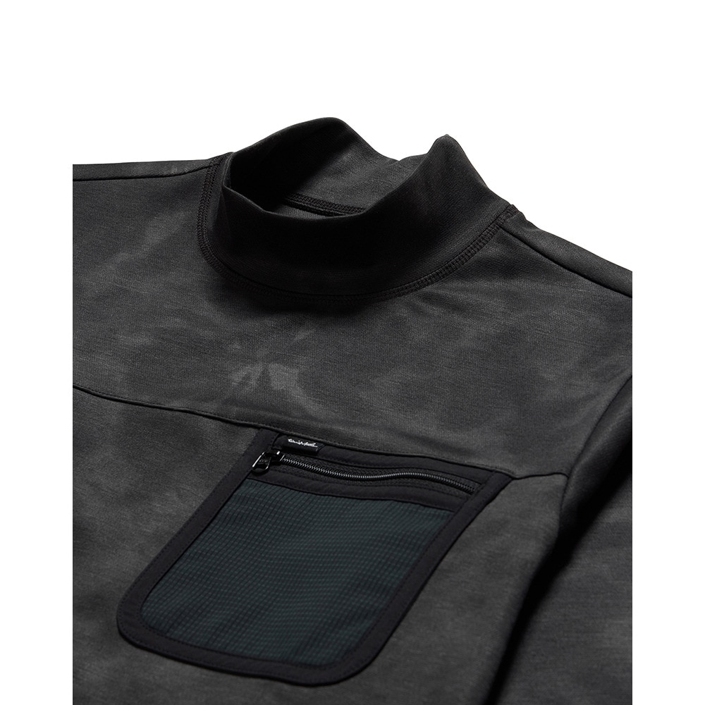 トラヴィスマシュー（Travis Mathew）（メンズ）ゴルフウェア モックネック スウェット 7AI024-0BLK