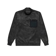 (メンズ)ゴルフウェア モックネック スウェット 7AI024-0BLK