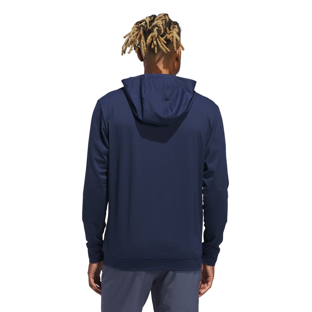 アディダス（adidas）（メンズ）ゴルフウェア ストレッチ アルティメット 365 エレベーテッド プルオーバーフーディー KUH71-JF4926NVY