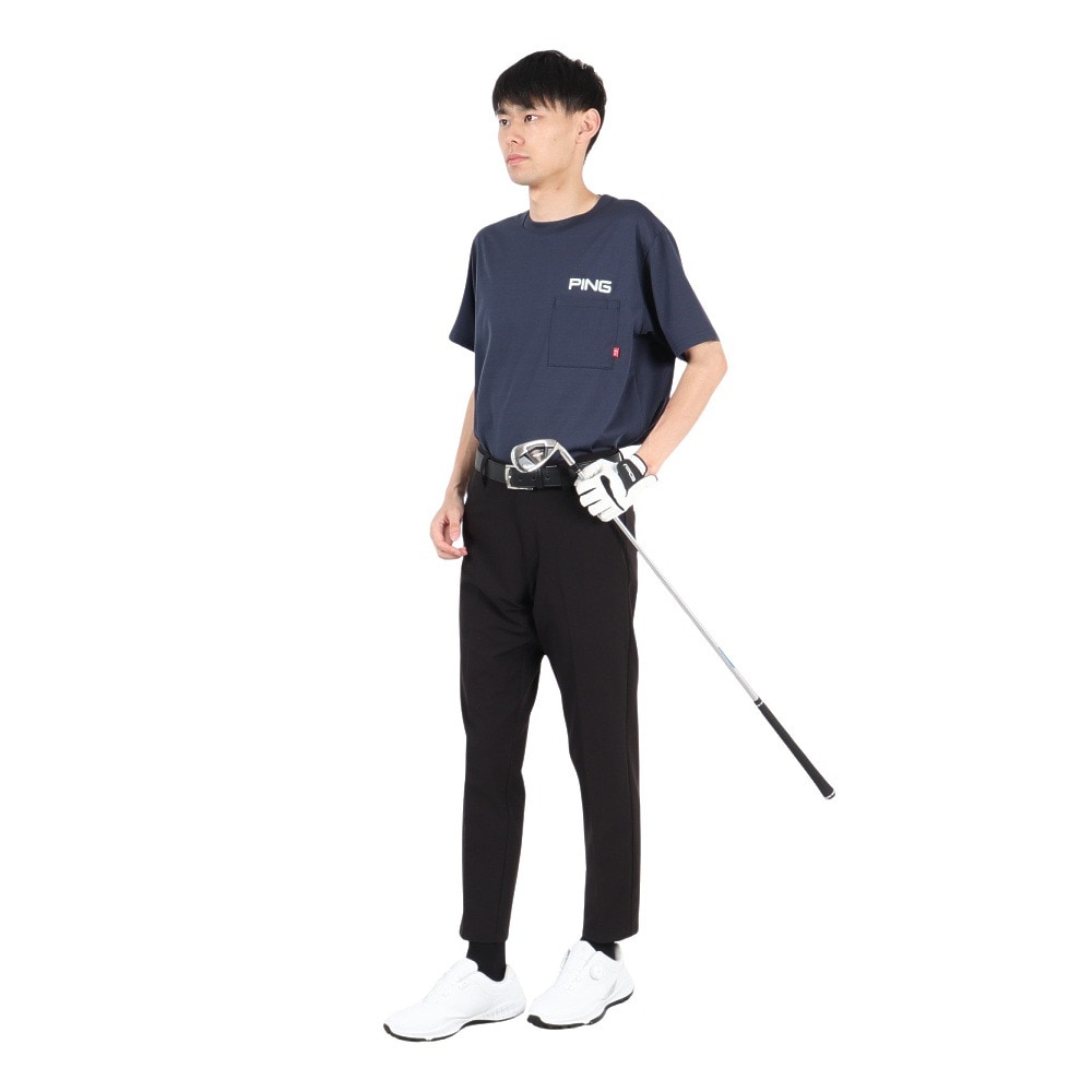 ピン（PING）（メンズ）ゴルフウェア アドエルム ニュージャージ 半袖Tシャツ 621-5164201-120