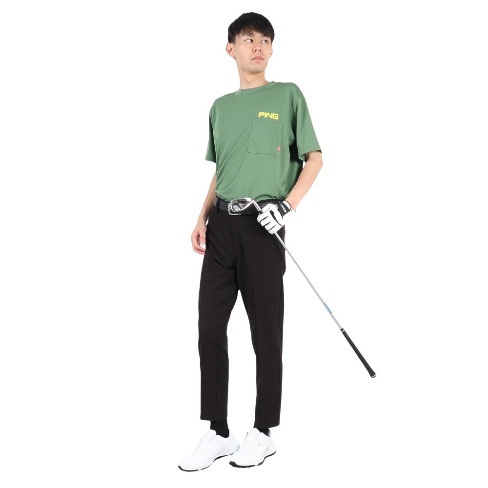 ピン（PING）（メンズ）ゴルフウェア アドエルム ニュージャージ 半袖Tシャツ 621-5164201-180