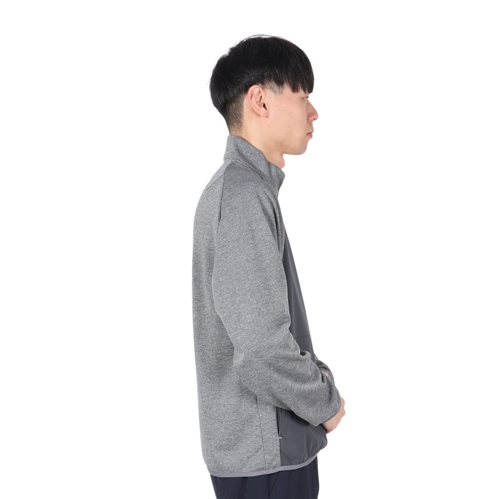 ルコックスポルティフ（lecoqsportif）（メンズ）ゴルフウェア 撥水 防風 ストレッチフォーサー ハイブリッドミドラー LG4FSW01M GY00
