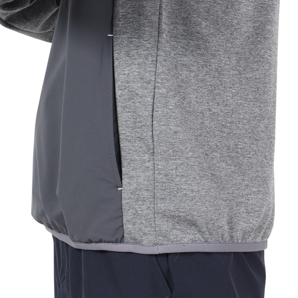 ルコックスポルティフ（lecoqsportif）（メンズ）ゴルフウェア 撥水 防風 ストレッチフォーサー ハイブリッドミドラー LG4FSW01M GY00