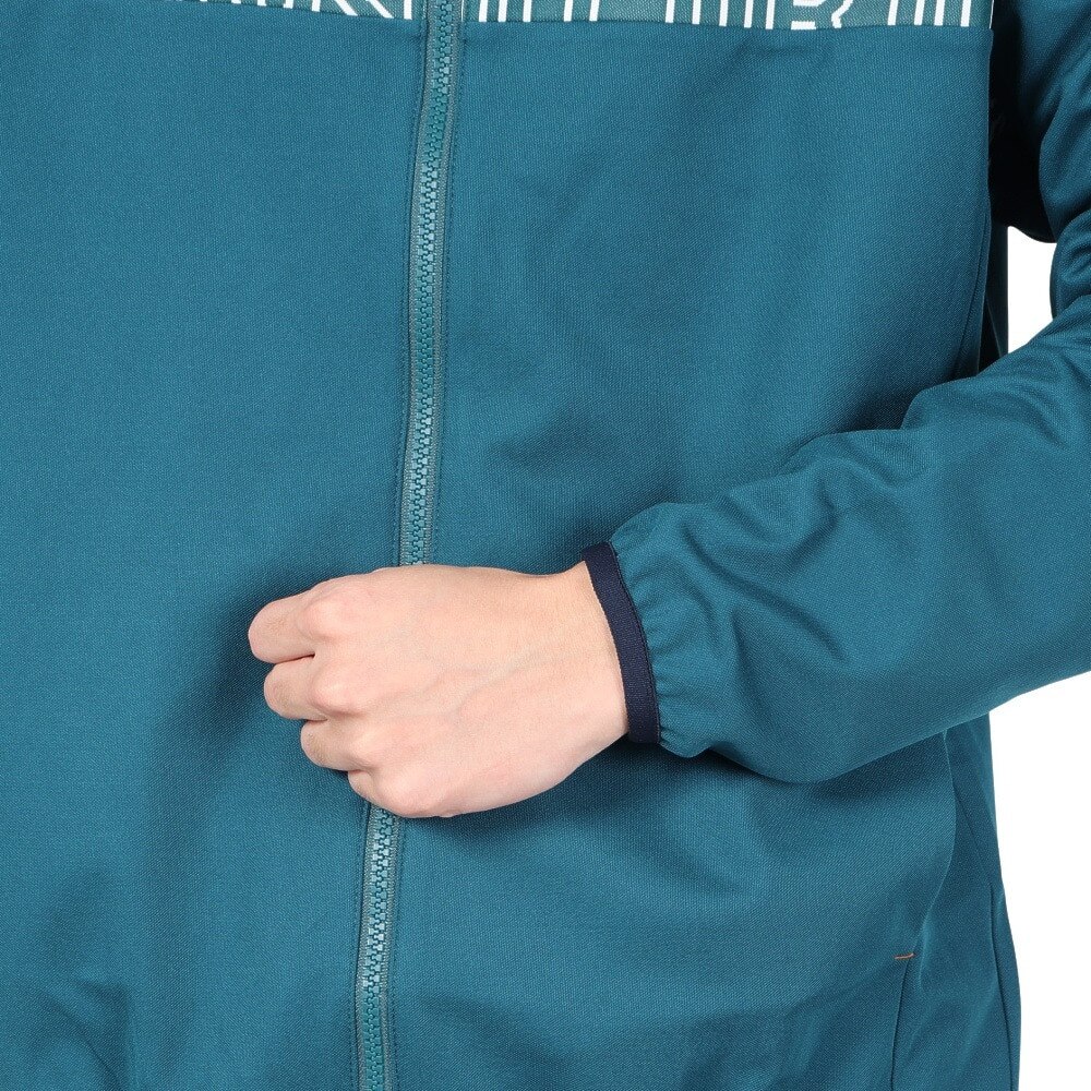 ルコックスポルティフ（lecoqsportif）（メンズ）ゴルフウェア 吸汗速乾 STF ロゴ柄 フルジップジャケット LG4FSW50M GR00
