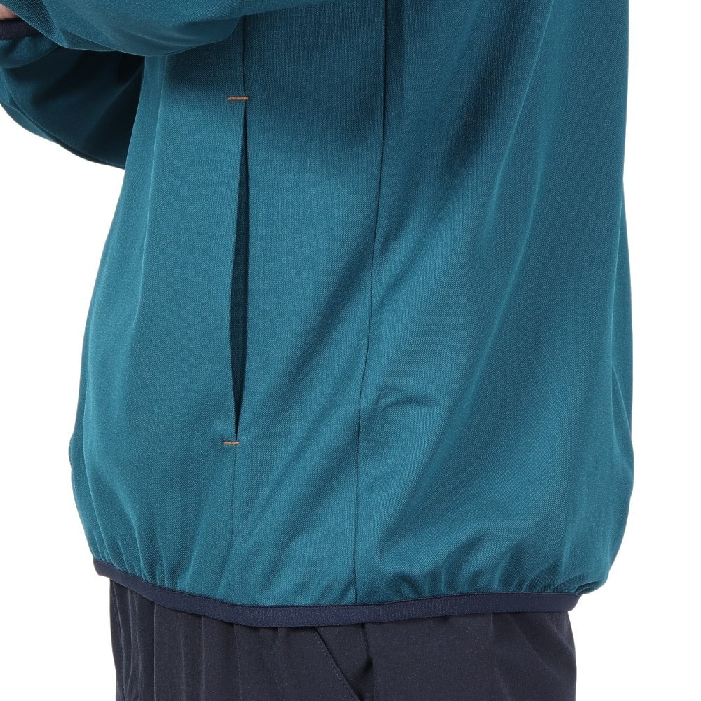 ルコックスポルティフ（lecoqsportif）（メンズ）ゴルフウェア 吸汗速乾 STF ロゴ柄 フルジップジャケット LG4FSW50M GR00