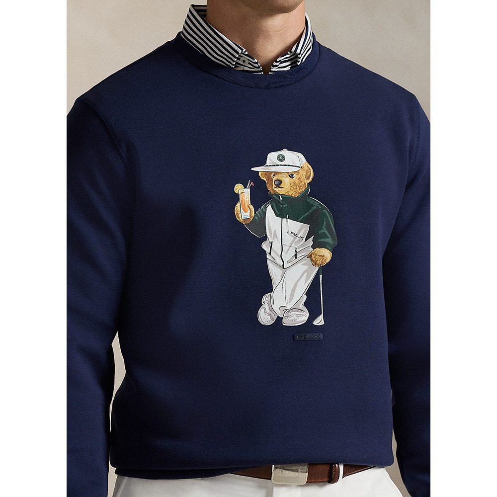 ラルフ ローレン（RALPH LAUREN）（メンズ）ゴルフウェア クラシック Polo ベア ダブルニット スウェットシャツ MNXGKNI16820289410