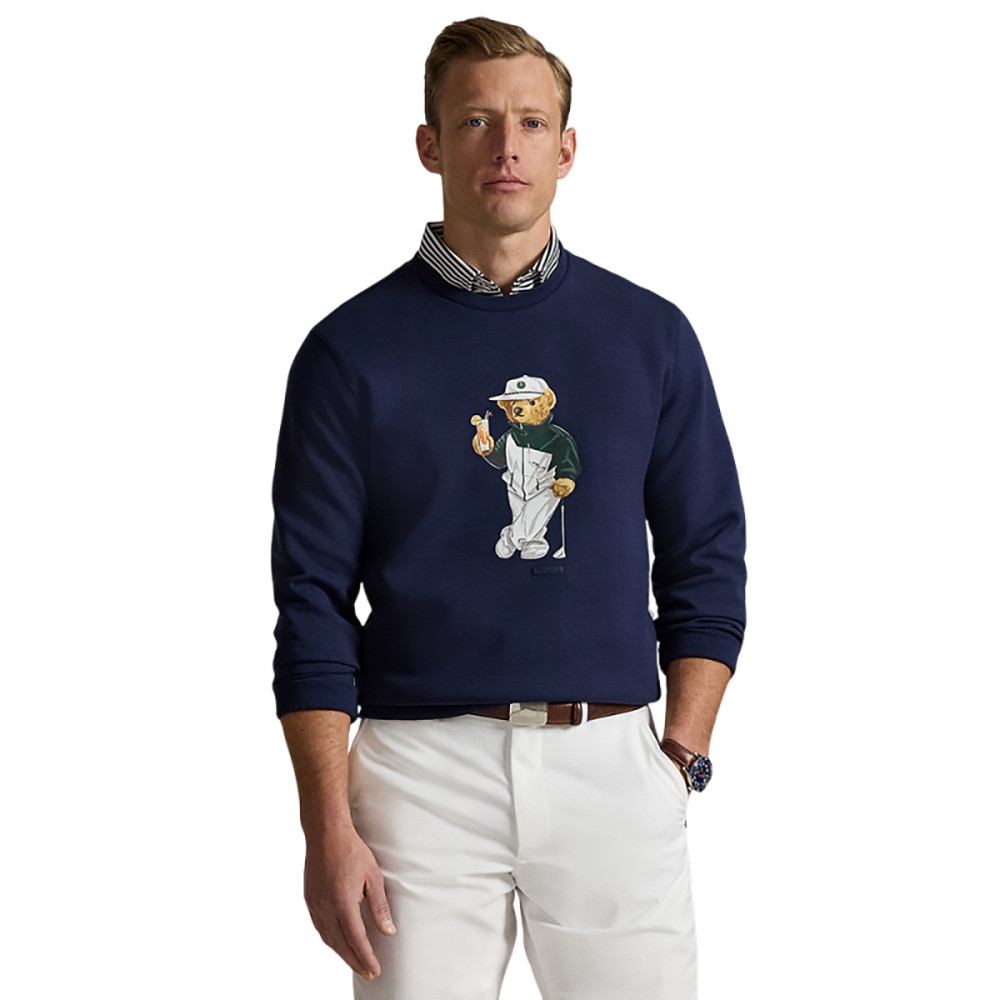 ラルフ ローレン（RALPH LAUREN）（メンズ）ゴルフウェア クラシック Polo ベア ダブルニット スウェットシャツ MNXGKNI16820289410