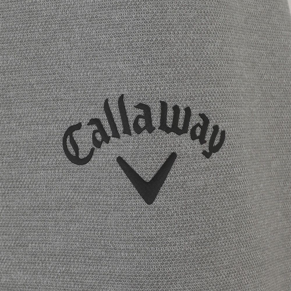 キャロウェイ（CALLAWAY）（メンズ）ゴルフウェア 長袖 カノコダブルニットフルジップパーカー C25217102-1021