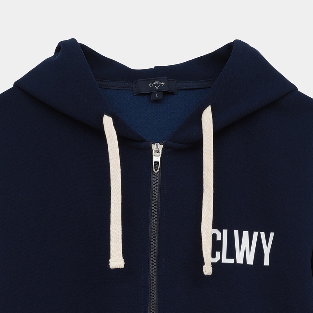 キャロウェイ（CALLAWAY）（メンズ）ゴルフウェア 長袖 カノコダブルニットフルジップパーカー C25217102-1120