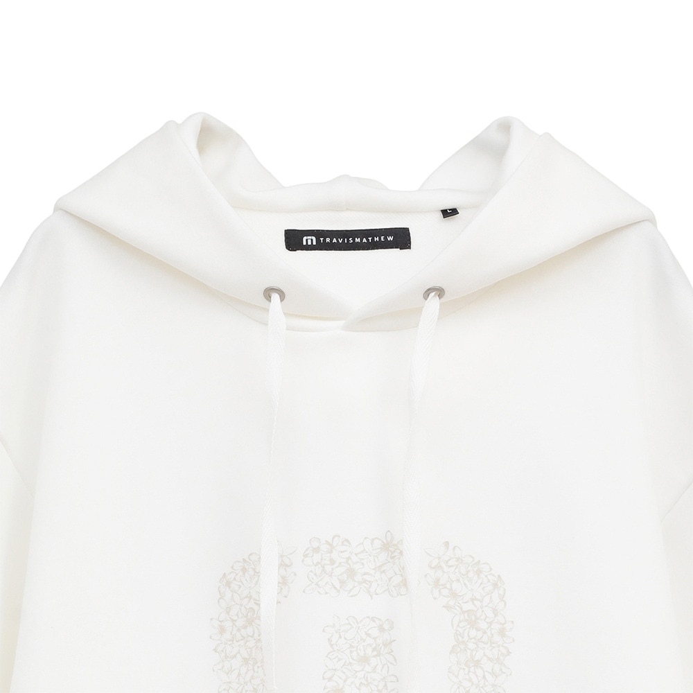 トラヴィスマシュー（Travis Mathew）（メンズ、レディース）ゴルフウェア 長袖 ロングスリーブ スウェットフーディー 7AM025-1WHT