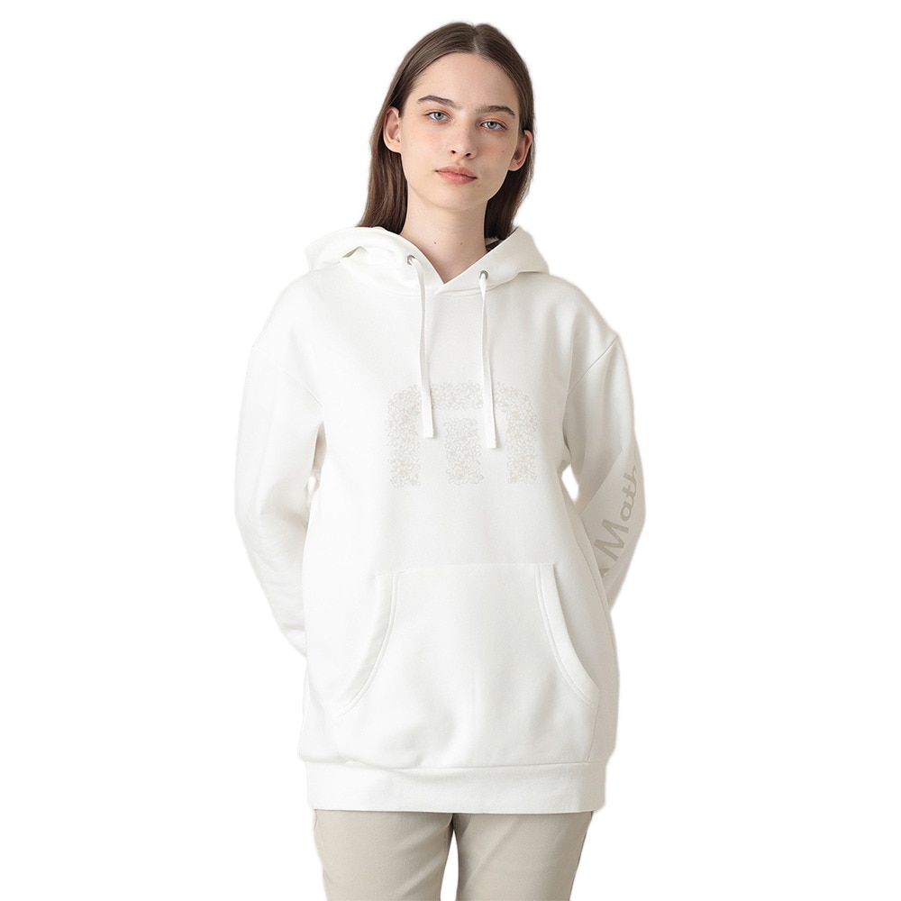 トラヴィスマシュー（Travis Mathew）（メンズ、レディース）ゴルフウェア 長袖 ロングスリーブ スウェットフーディー 7AM025-1WHT