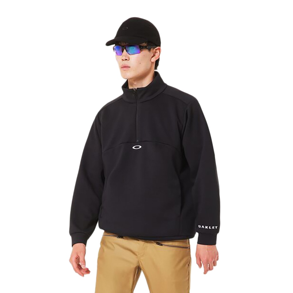 オークリー（OAKLEY）（メンズ）ゴルフウェア 長袖 PULLOVER FLEECE