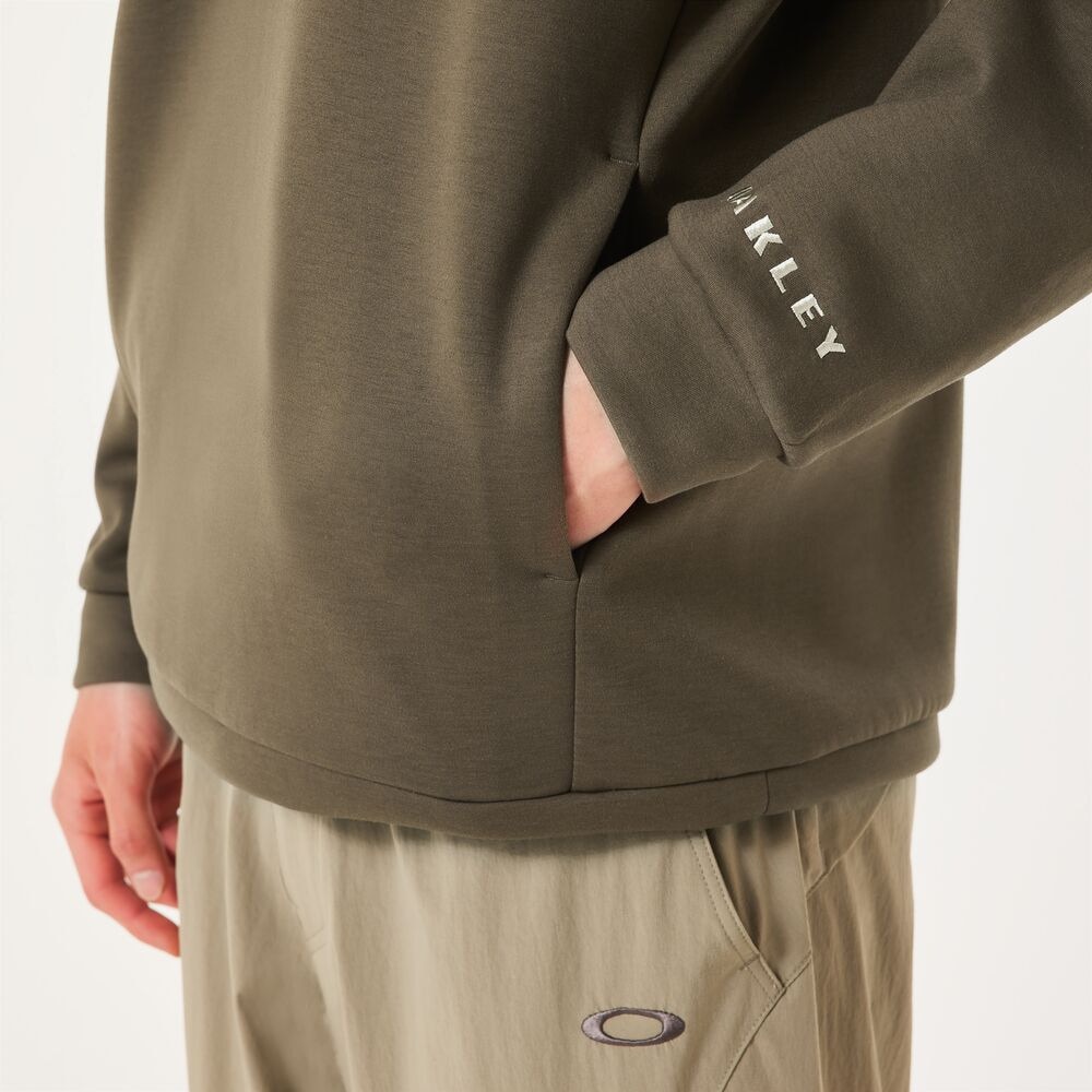 オークリー（OAKLEY）（メンズ）ゴルフウェア 長袖 PULLOVER FLEECE