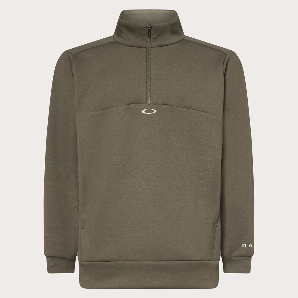 オークリー（OAKLEY）（メンズ）ゴルフウェア 長袖 PULLOVER FLEECE