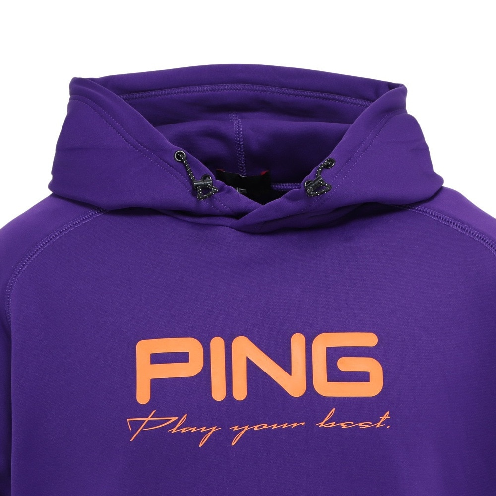 ピン（PING）（メンズ）ゴルフウェア 長袖 パーカー カルイシ