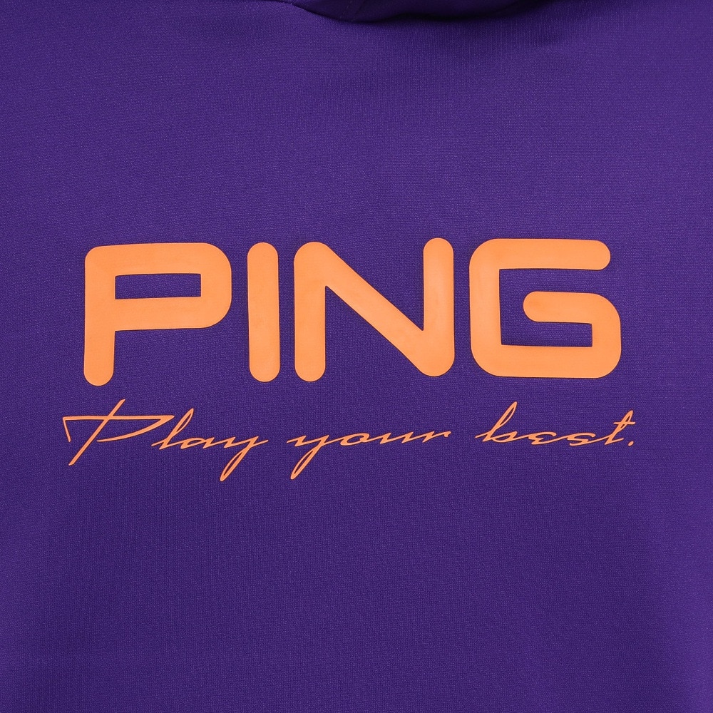 ピン（PING）（メンズ）ゴルフウェア 長袖 パーカー カルイシ