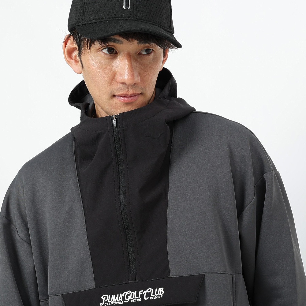 プーマ（PUMA）（メンズ）ゴルフウェア 長袖パーカー PGC フーディー 694439-01