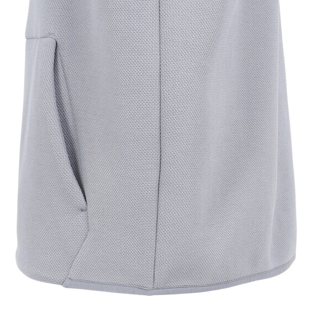 アディダス（adidas）（メンズ）ゴルフウェア 半袖パーカー スウェット フーディー OFG57-KL5270GRY