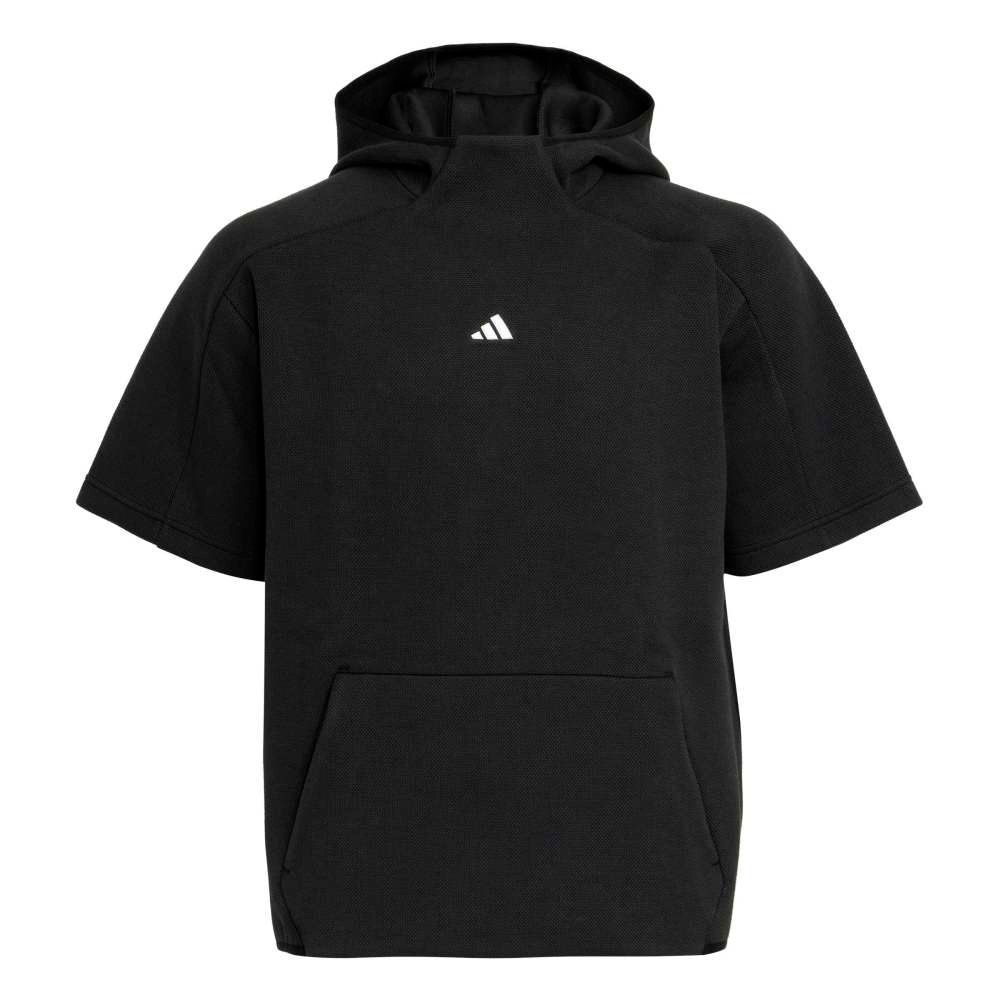 アディダス（adidas）（メンズ）ゴルフウェア 半袖パーカー スウェット