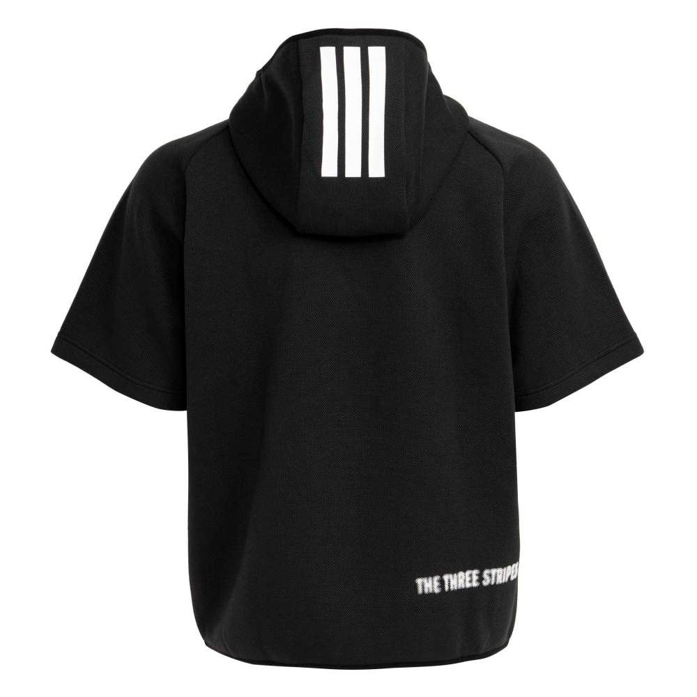 アディダス（adidas）（メンズ）ゴルフウェア 半袖パーカー スウェット