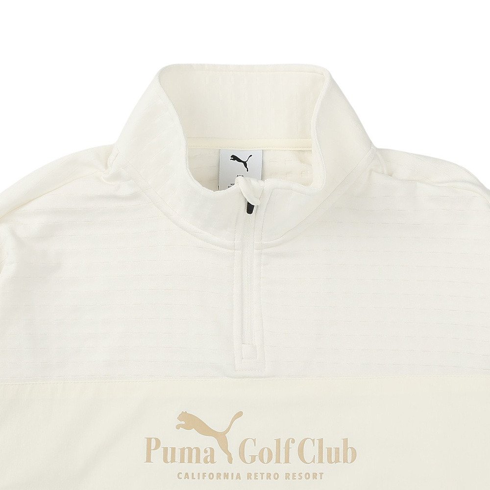 プーマ（PUMA）（メンズ）ゴルフウェア ゴルフ PGC 1/4ジップ スタンドカラースウェット 641237-03
