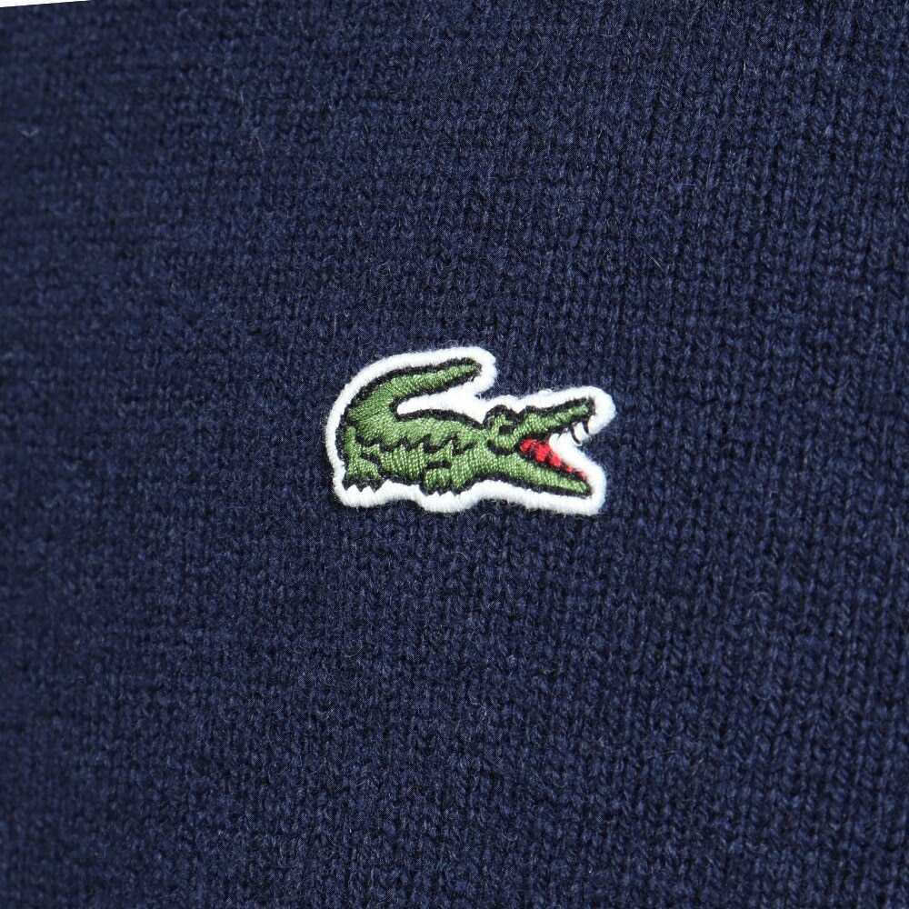 ラコステ（LACOSTE）（メンズ）ゴルフウェア カラーブロックニットセーター AH1673L-M52