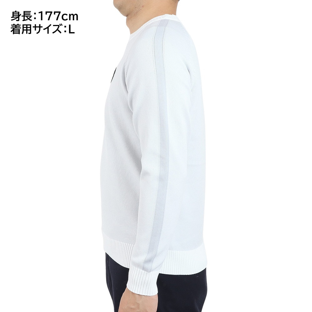 モコ（MOCO）（メンズ）ゴルフウェア 長袖クルーネックセーター 21-1222910-05