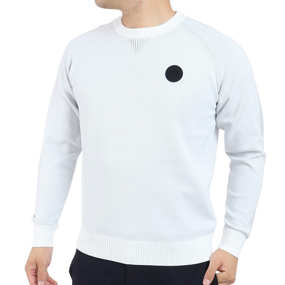 モコ（MOCO）（メンズ）ゴルフウェア 長袖クルーネックセーター 21-1222910-05