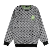 (メンズ)ゴルフウェア G monogram 長袖クルーネックプルオーバーニット 073215710-0005