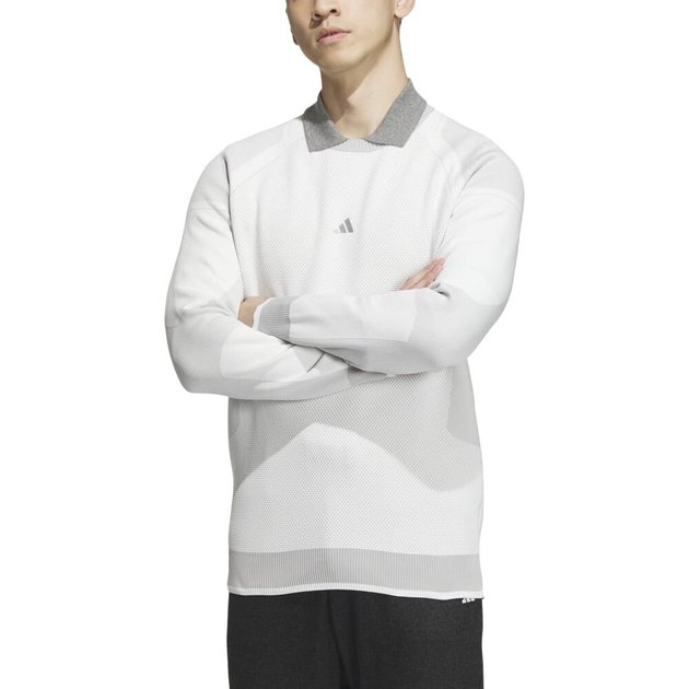 アディダス（adidas）（メンズ）ゴルフウェア プライムニット プル 