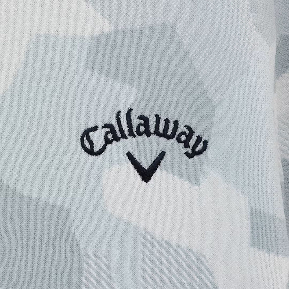 キャロウェイ（CALLAWAY）（メンズ）ゴルフウェア カモフラ柄ジャカードクルーネックニット C23218102-1030