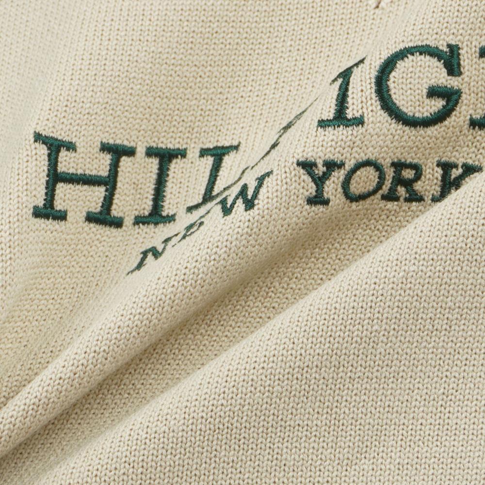 トミー ヒルフィガー ゴルフ（TOMMY HILFIGER GOLF）（メンズ）ゴルフウェア 長袖 フロントロゴ クルーネックセーター THMA401-SND