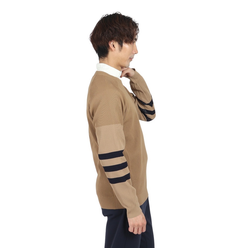ROSASEN（メンズ）ゴルフウェア 針抜き総針エコニット 044-12811-042-24AW