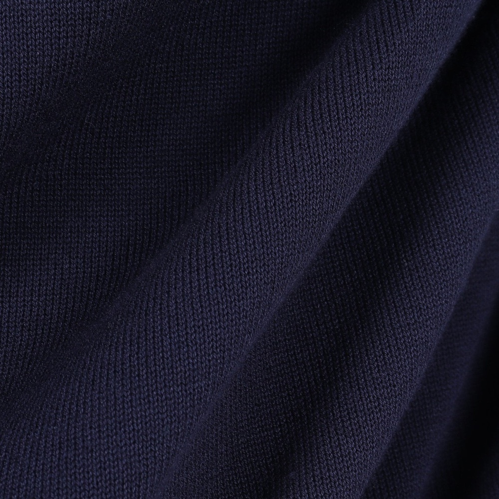 ROSASEN（メンズ）ゴルフウェア コットンハイゲージニット 長袖セーター 044-12912-098-24AW