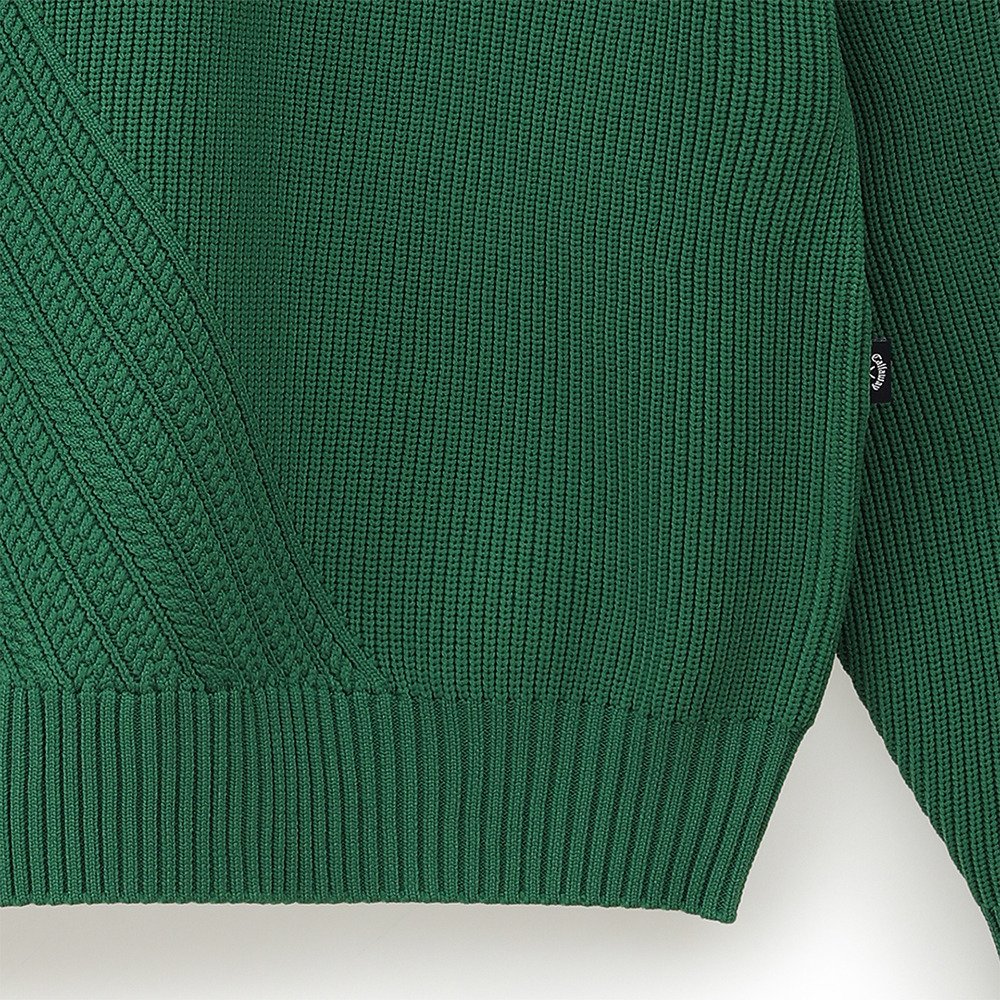 キャロウェイ（CALLAWAY）（メンズ）ゴルフウェア 長袖 クルーネックニット C24218100-1140