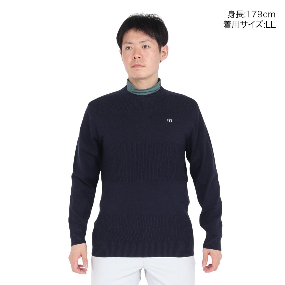 トラヴィスマシュー（Travis Mathew）（メンズ）ゴルフウェア Border クルーネックセーター 7AK029-4TOS