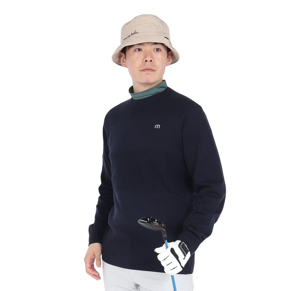 トラヴィスマシュー（Travis Mathew）（メンズ）ゴルフウェア Border クルーネックセーター 7AK029-4TOS