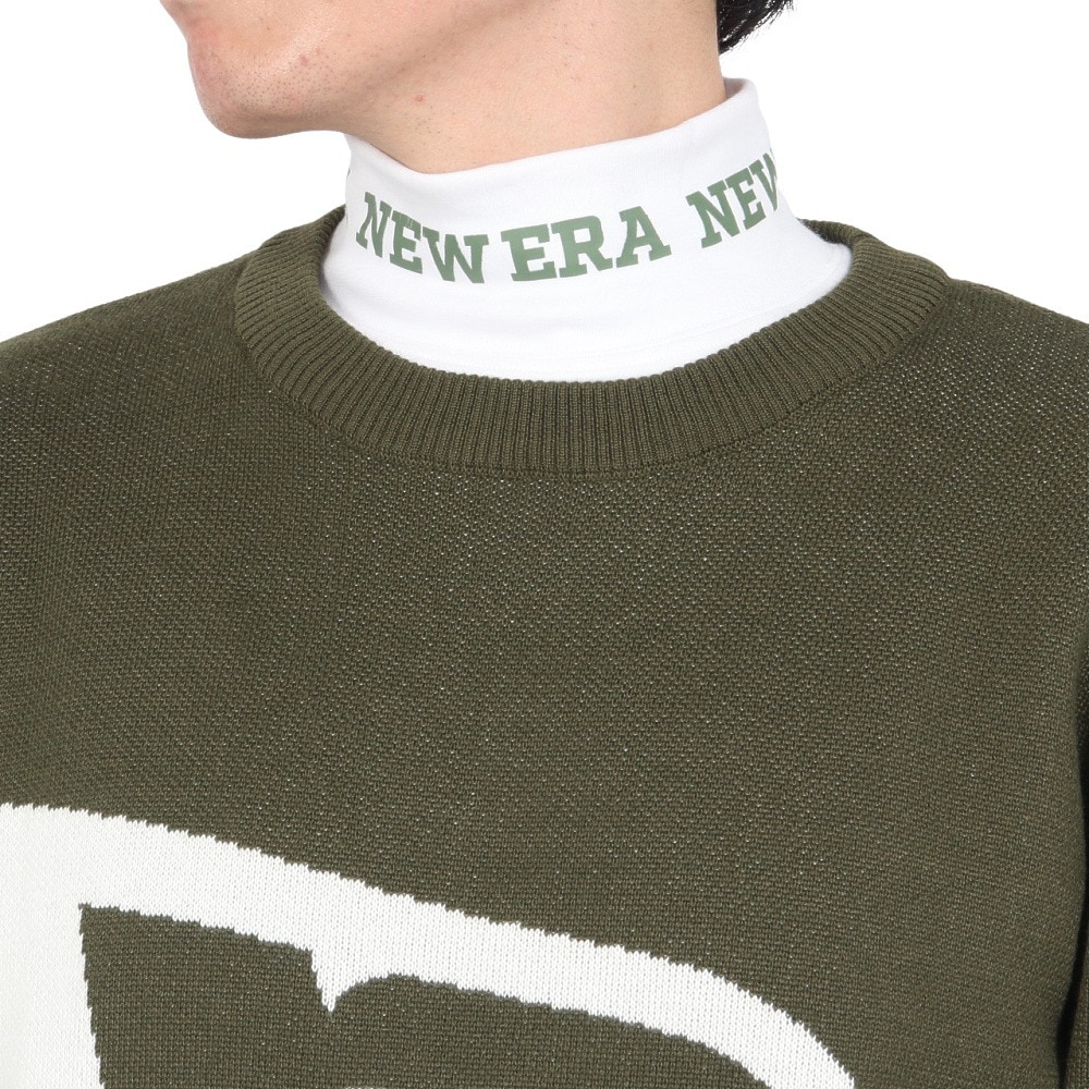 ニューエラ（NEW ERA）（メンズ、レディース）ゴルフウェア ニットセーター フラッグロゴ 14326430