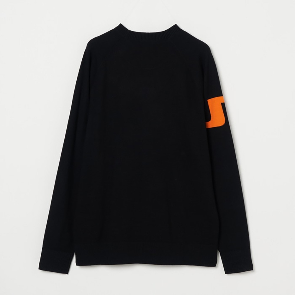 J.LINDEBERG（メンズ）ゴルフウェア Gusten 袖ロゴセーター 071-12913-019