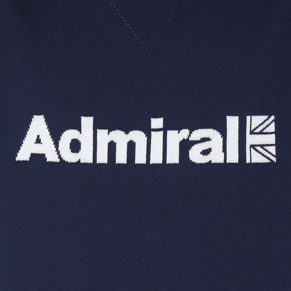 アドミラル ゴルフ（Admiral GOLF）（メンズ）ゴルフウェア フラッグロゴ クルーネックセーター ADMA452-NVY