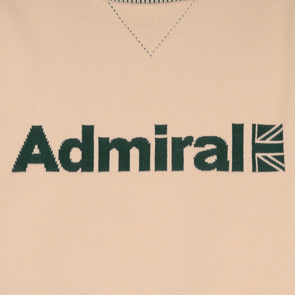 アドミラル ゴルフ（Admiral GOLF）（メンズ）ゴルフウェア フラッグロゴ クルーネックセーター ADMA452-SND